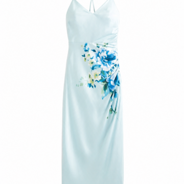 White Lace A-Line Dress