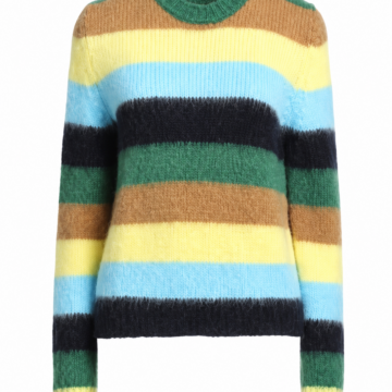 Oversized Drop Shoulder Knit Pullover