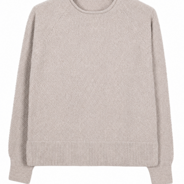 Black Ribbed Knit Cardigan