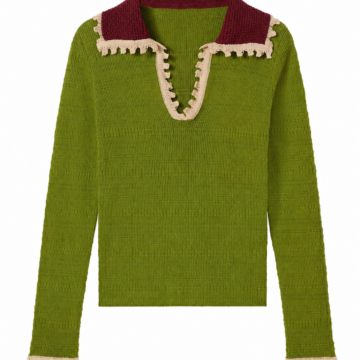 Turtleneck Knit Sweater in Neutral Tone