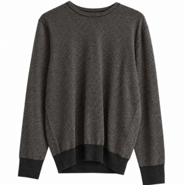 Burgundy Turtleneck Knit Sweater