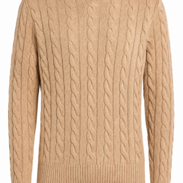 Cable Knit Button Cardigan
