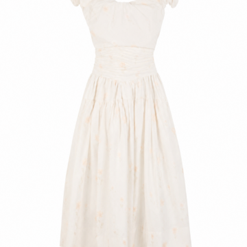 Red Tie-Front Maxi Dress