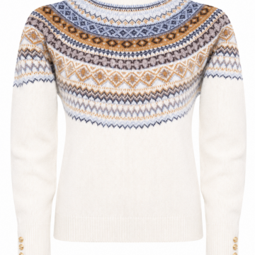 Black Textured Crew Neck Jumper