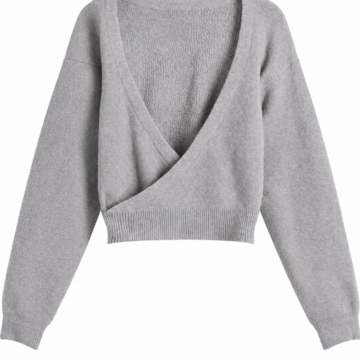 Cream Cable Knit Sweater with Textured Pattern