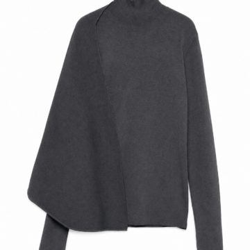 White Long-Sleeve Classic Fit Blouse