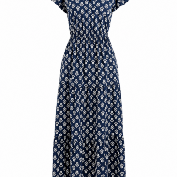 Solid Color Wrap Midi Dress