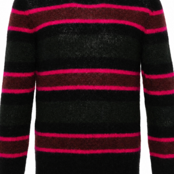 Turtleneck Ribbed Knit Top