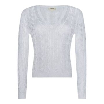 Charcoal Gray Crew Neck Pullover Sweater
